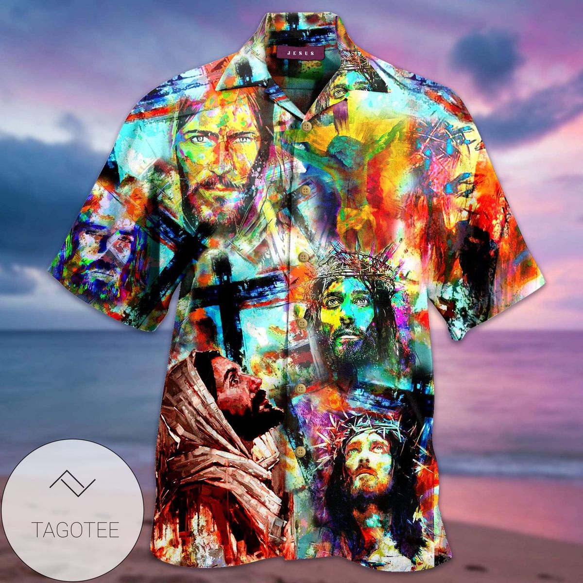 Easter Day Angel Heaven Unisex Hawaiian Aloha Shirts