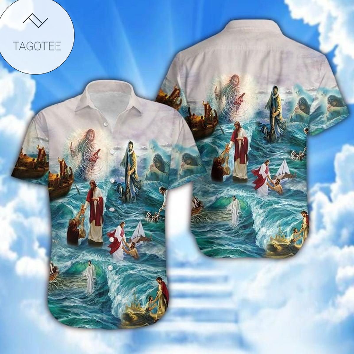 Easter Jesus He Is Risen Unisex 2022 Authentic Hawaiian Shirts