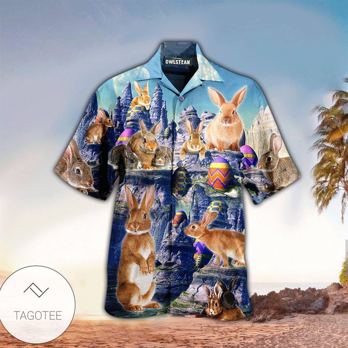 Easter Is Coming Rabbit Edition Hawaiian Shirt