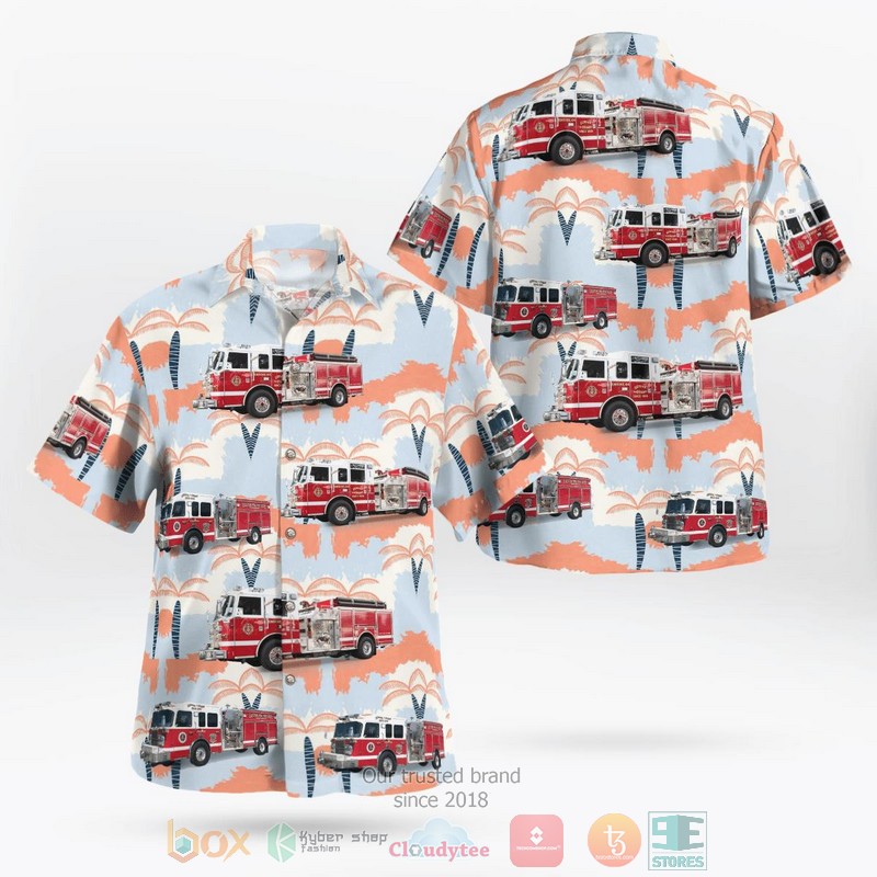 Eau Claire Wisconsin Eau Claire Fire & Rescue Hawaiian Shirt