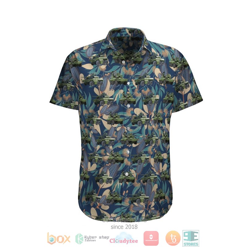 EBRC Jaguar French Army Hawaiian Shirt