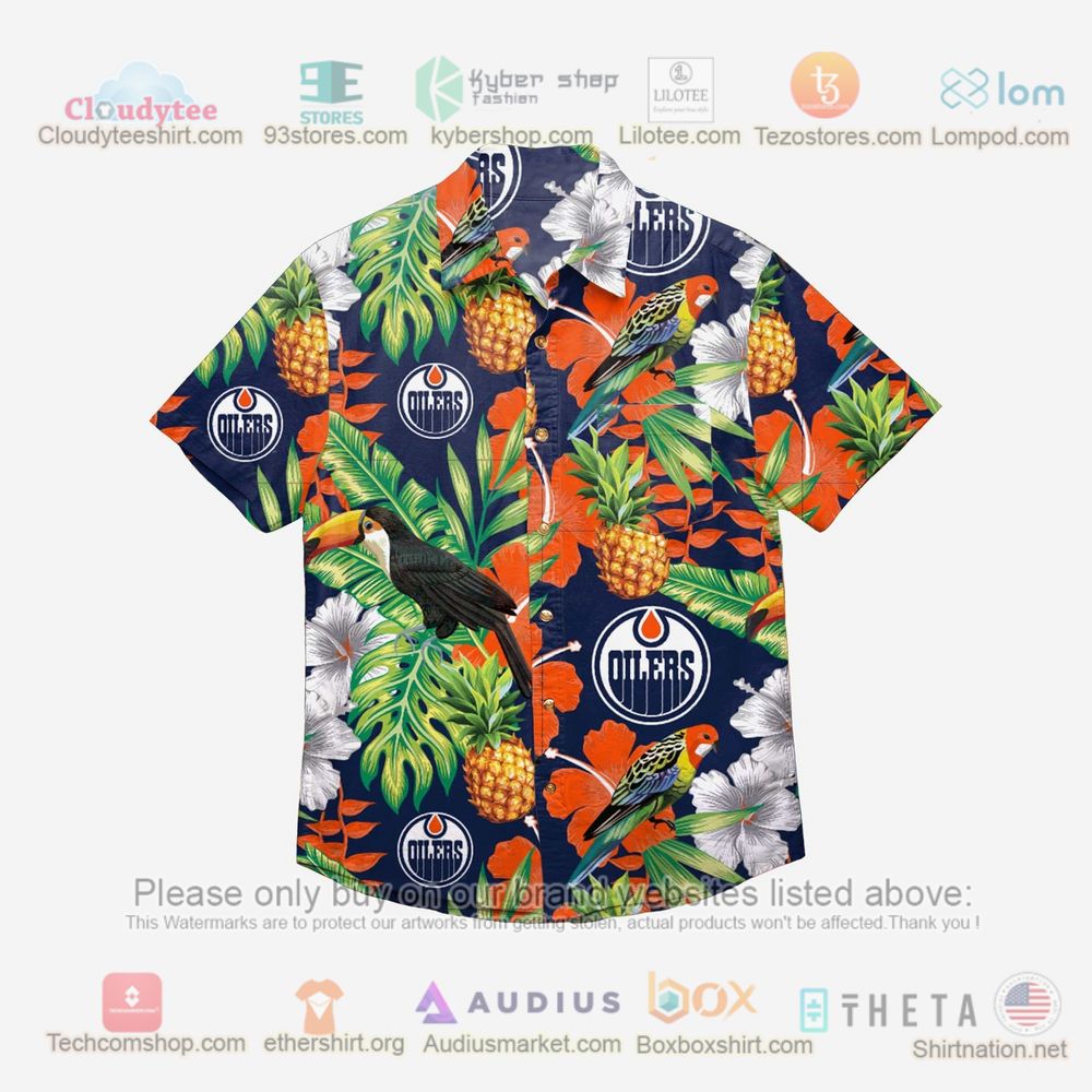 Eevee Tropical Hawaiian Shirt, Short