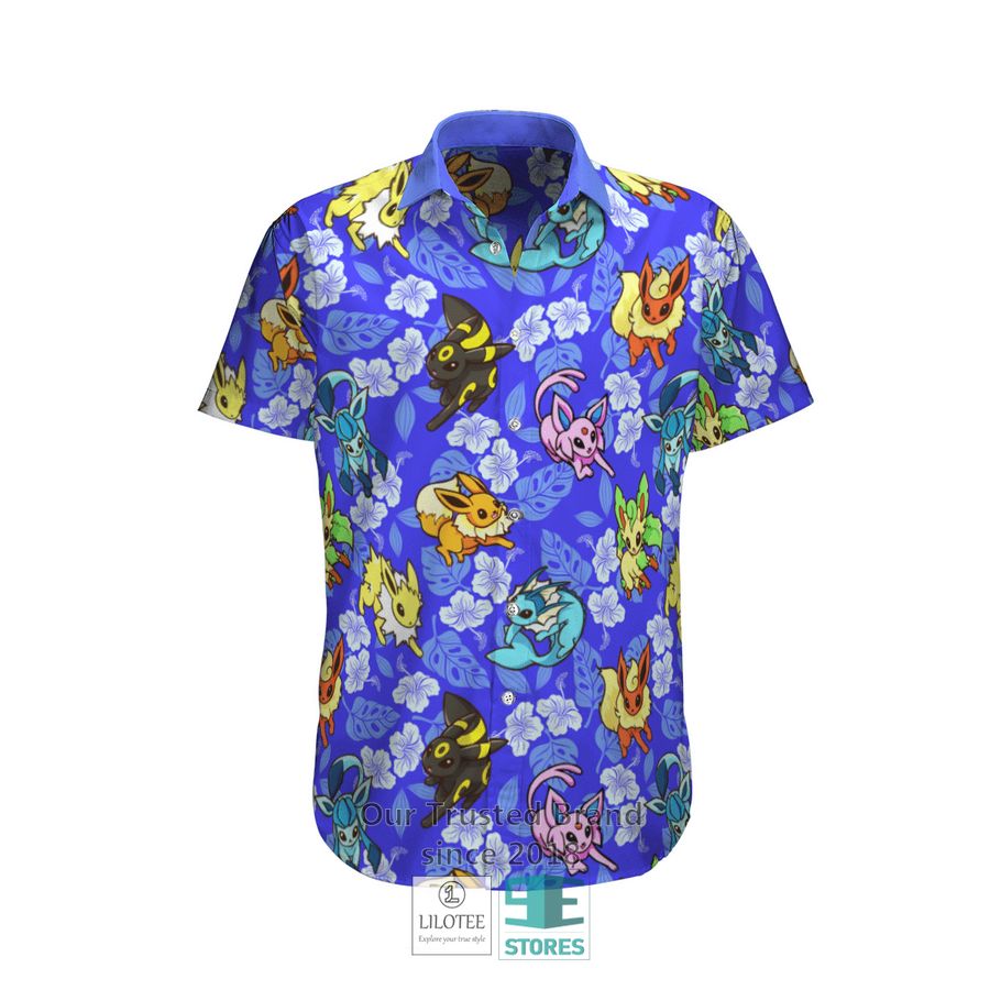 Edmonton Oilers Floral Button Up Hawaiian Shirt