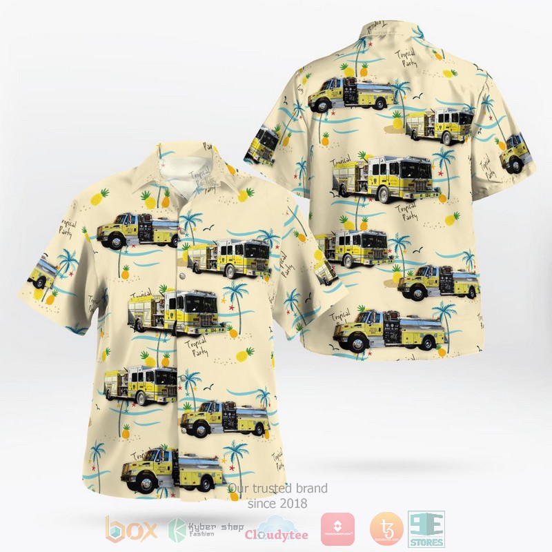 Edinboro Erie County Pennsylvania Edinboro Volunteer Fire Department 3D Hawaii Shirt