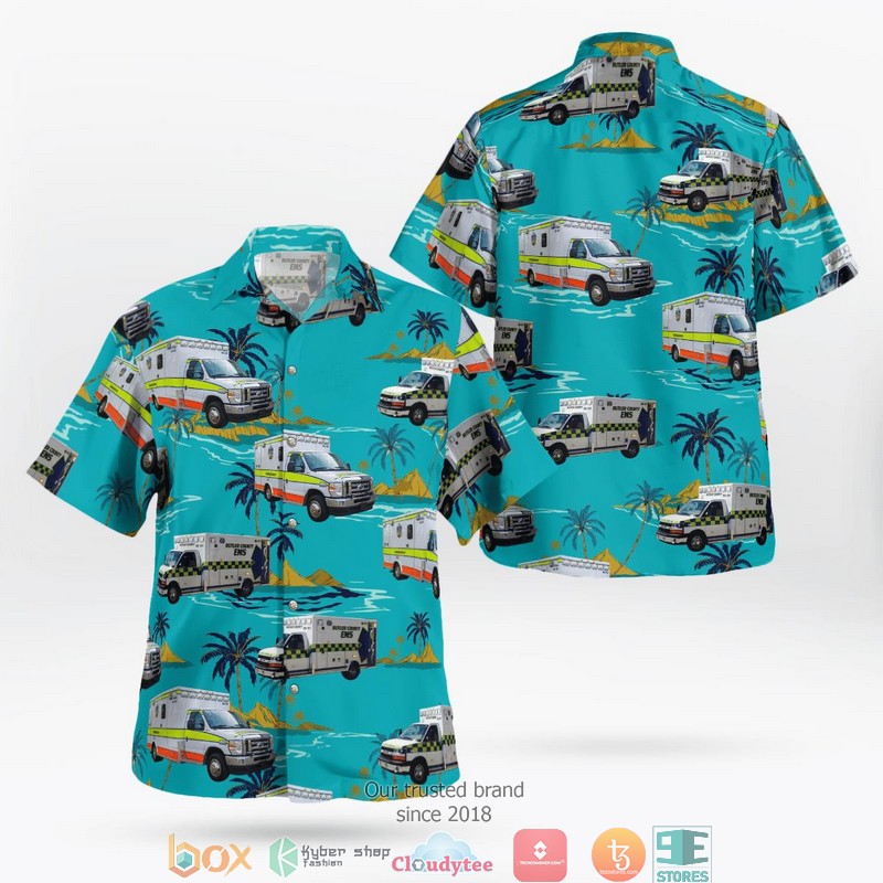 Efland Volunteer Fire Department Hawaiian Shirt