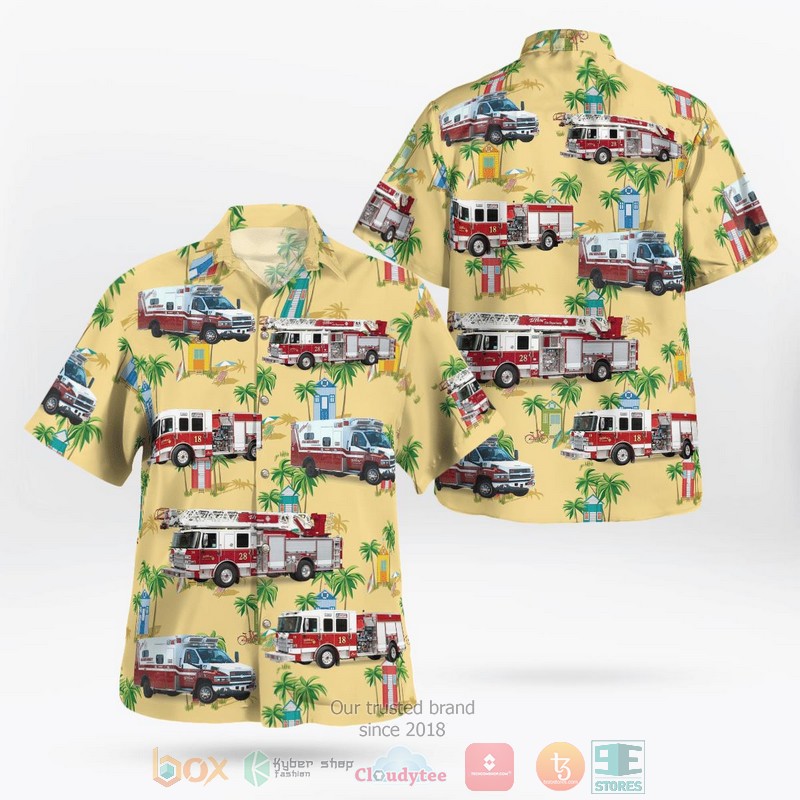 El Dorado Kansas Butler County EMS 3D Hawaii Shirt