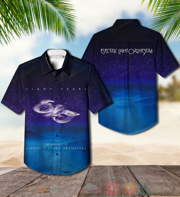 Electric Light Orchestra band Time Hawaiian Shirt