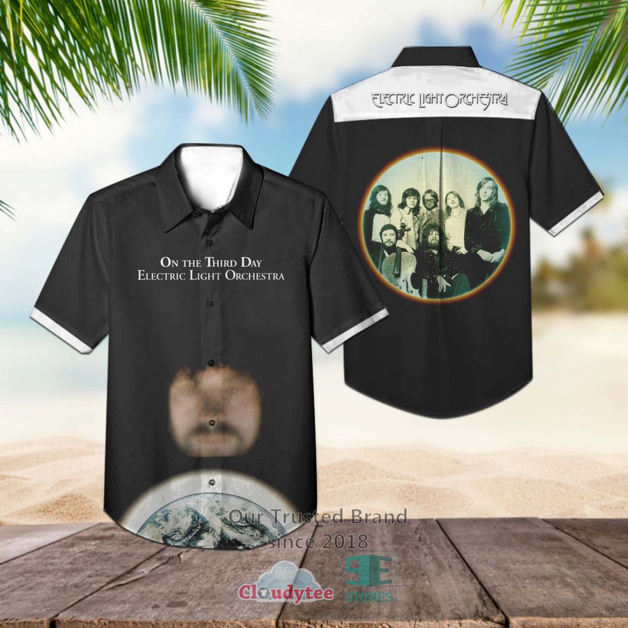 Electric Light Orchestra Face the Music Hawaiian Casual Shirt