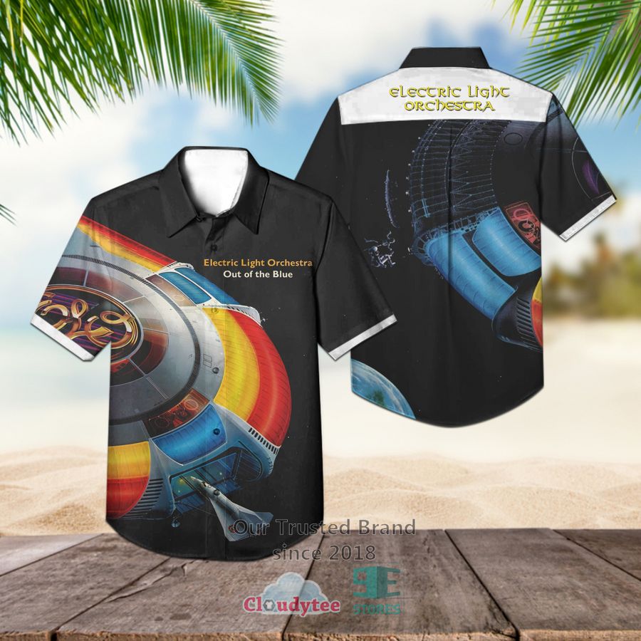 Electric Light Orchestra Out Of The Blue Casual Hawaiian Shirt