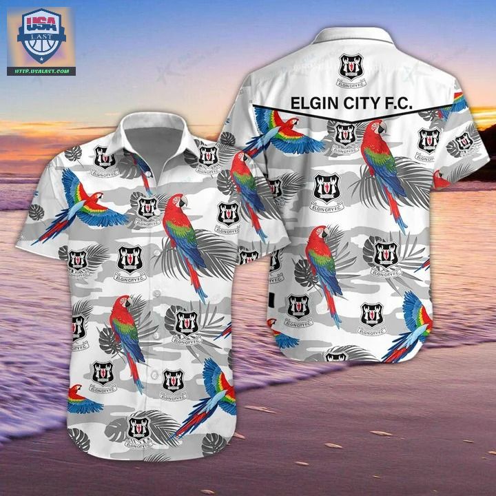 Elgin City F.C Hawaiian Shirt