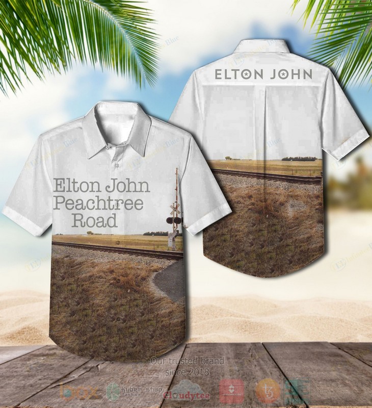 Elton John Goodbye Yellow Brick Road Hawaiian Shirt