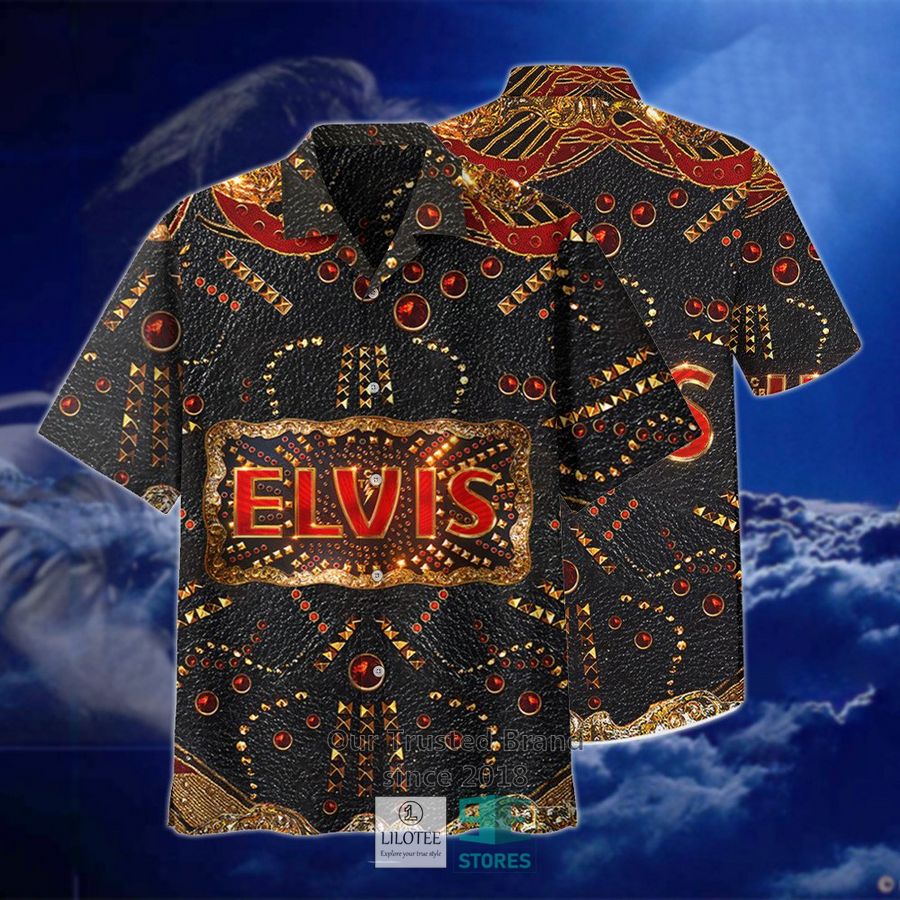 Elvis Costello King Of America Casual Hawaiian Shirt