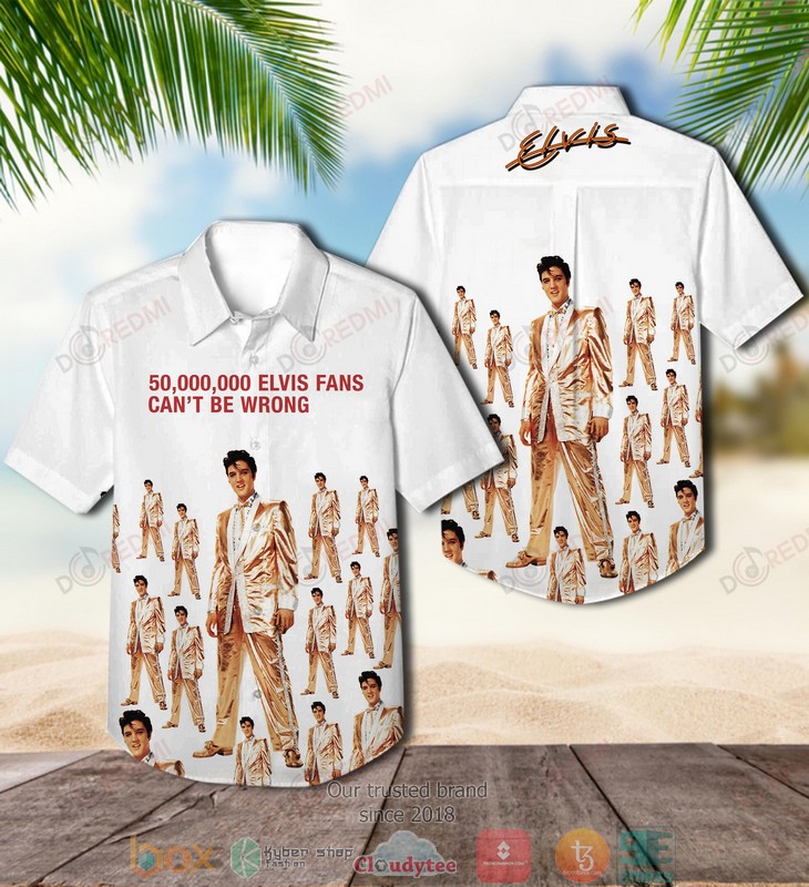 Elvis Presley Aloha from Hawaii via Satellite Short Sleeve Hawaiian Shirt