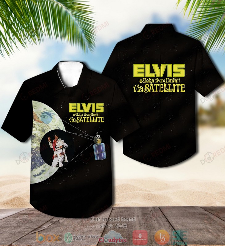 Elvis Presley 50000000 Elvis Fans Can’t Be Wrong Short Sleeve Hawaiian Shirt