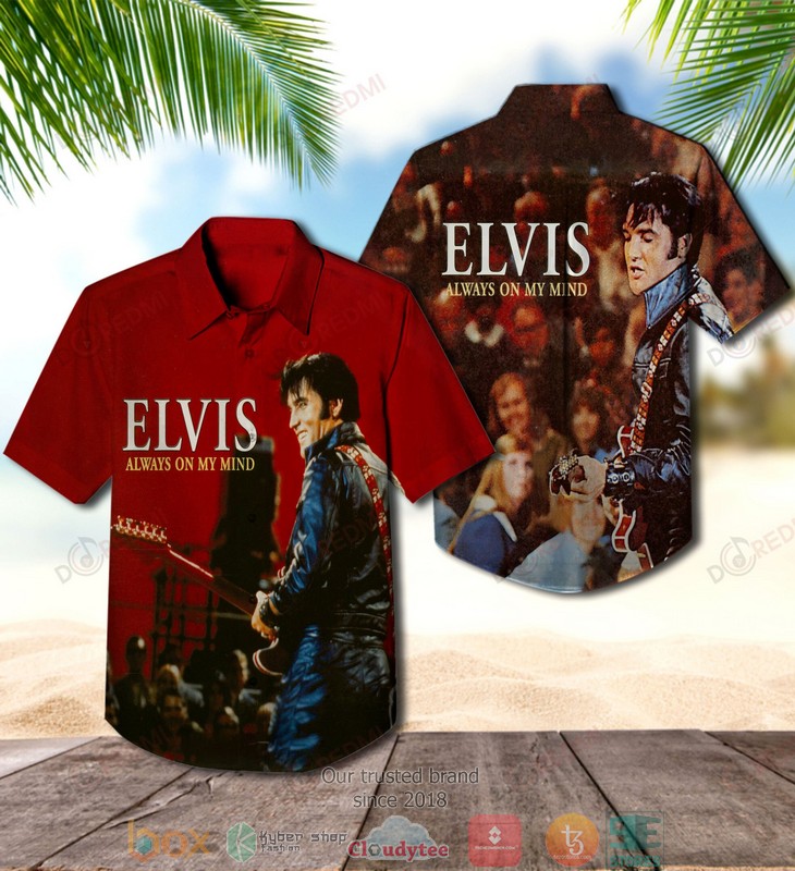 Elvis Presley Aloha from Hawaii via Satellite Short Sleeve Hawaiian Shirt