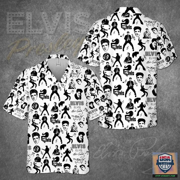 Elvis Presley Colorful Aloha Hawaiian Shirt