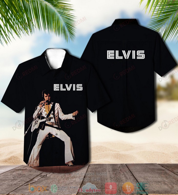 Elvis Presley Art Print Hawaiian Shirt