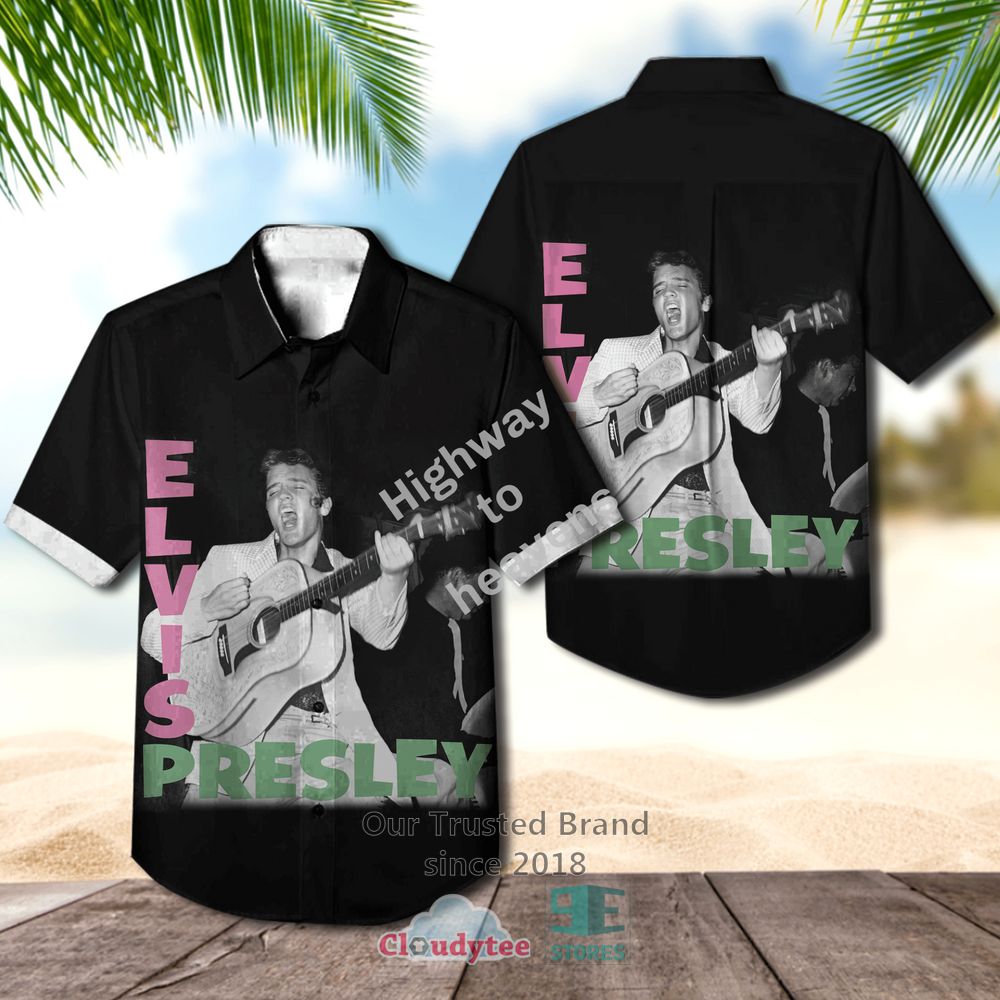 Elvis Presley Jailhouse Rock Hawaiian Casual Shirt