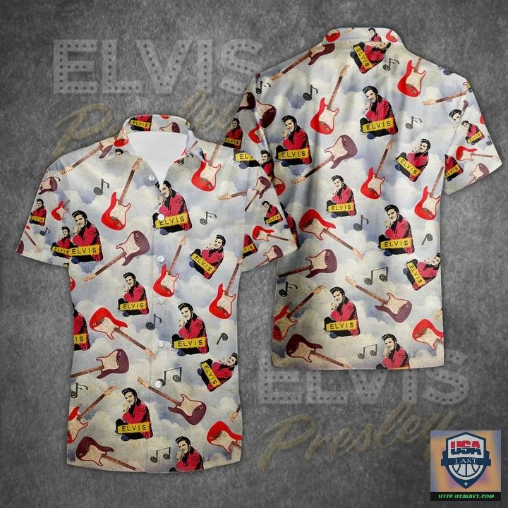 Elvis Presley Stamps 3D Hawaiian Shirt