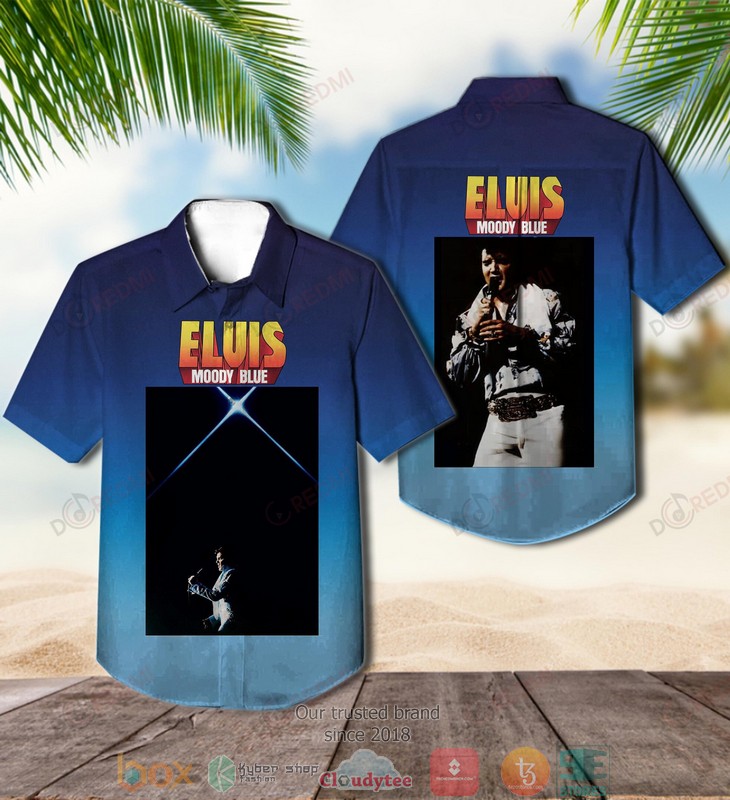 Elvis Presley Short Sleeve Hawaiian Shirt