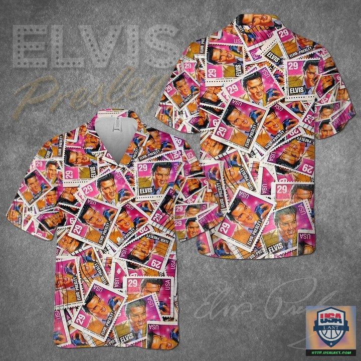 Elvis Presley Guitar Hawaiian Shirt