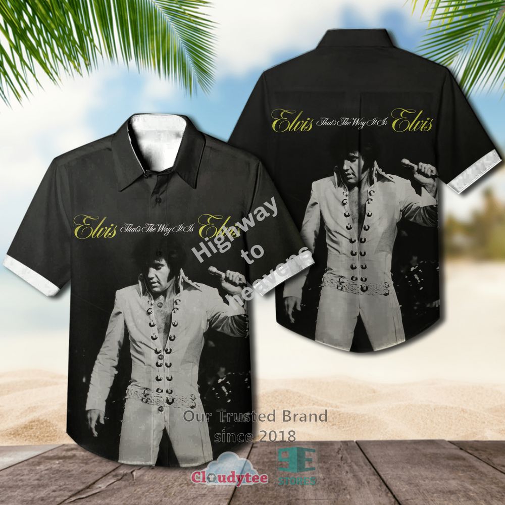 Elvis Presley Oh I wish I was Hawaiian Casual Shirt