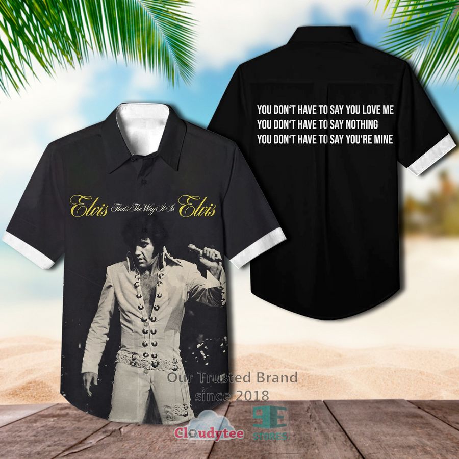 Elvis Presley The Complete Hawaiian Casual Shirt