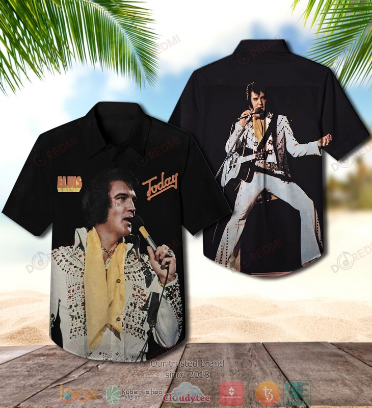 Elvis Presley That’s the Way It Is Short Sleeve Hawaiian Shirt