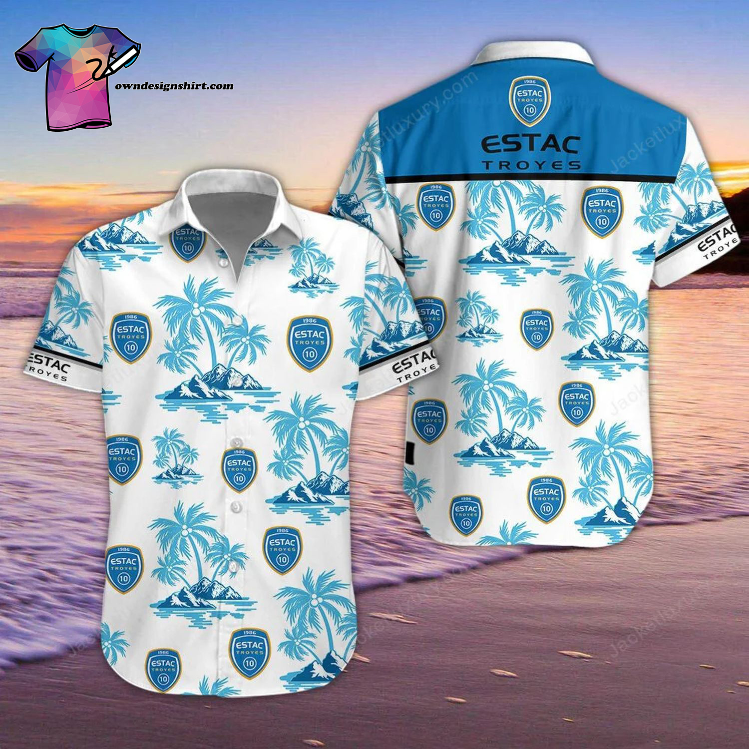 Endeavor Air Bombardier CRJ-701 ER Hawaiian Shirt And Beach Shorts