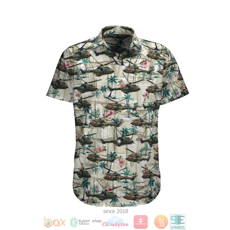 Eurocopter EC725 French Army Hawaiian Shirt