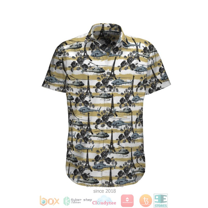 Eurocopter EC725 French Army Hawaiian Shirt