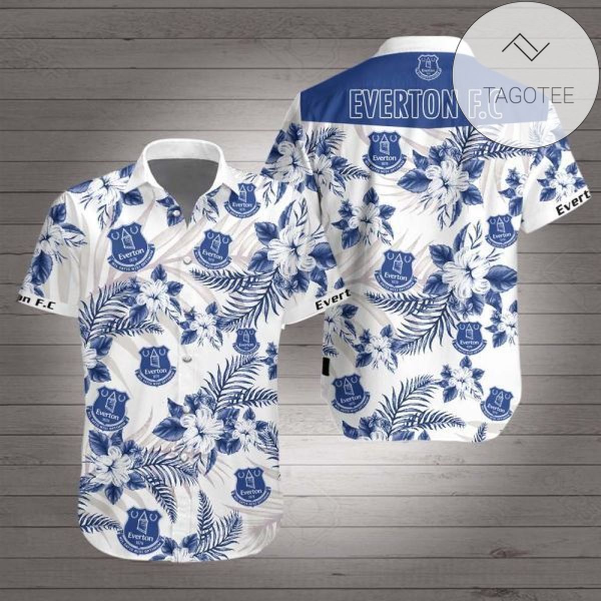 Everton Fc Authentic Hawaiian Shirt 2022