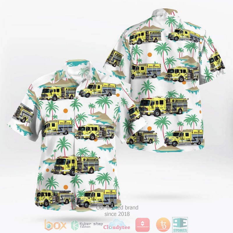 Excelsior Fire District Shorewood Minnesota Hawaiian Shirt