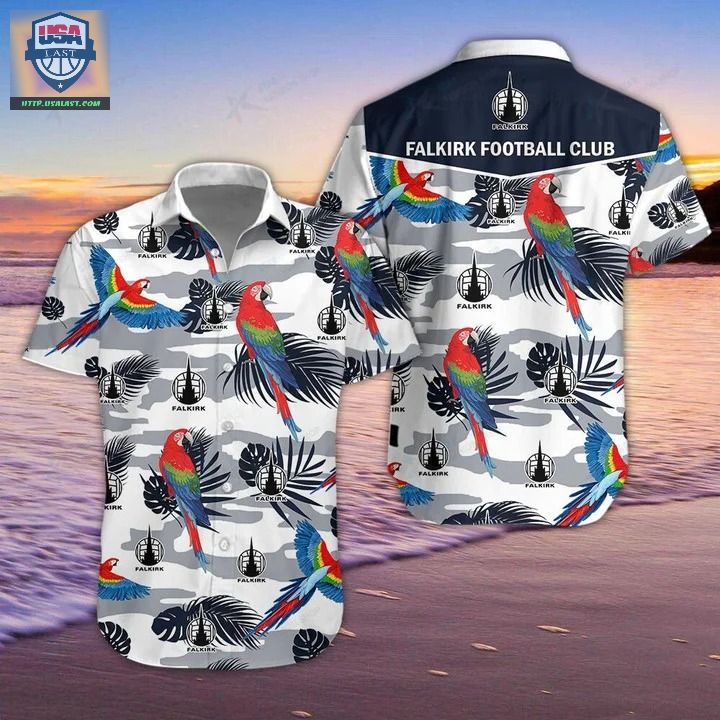 Falkirk Football Club Hawaiian Shirt