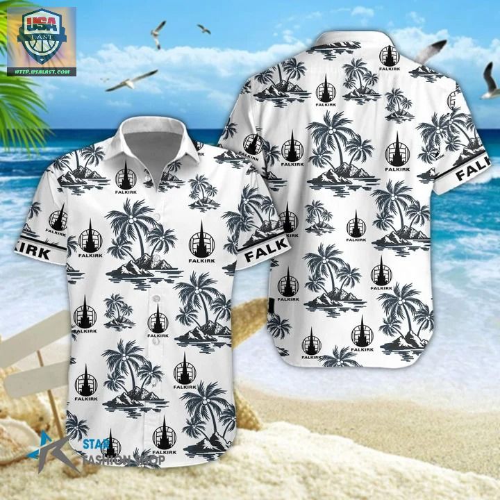 Falkirk F.C Parrot Hawaiian Shirt