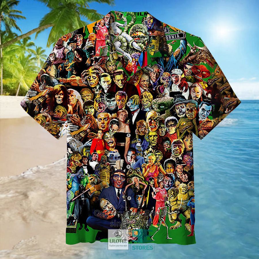 Famous Monsters of Filmland Casual Hawaiian Shirt