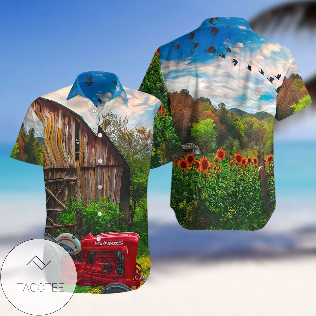 Farm Hawaiian Shirt Farm Clothing For Farm Lovers