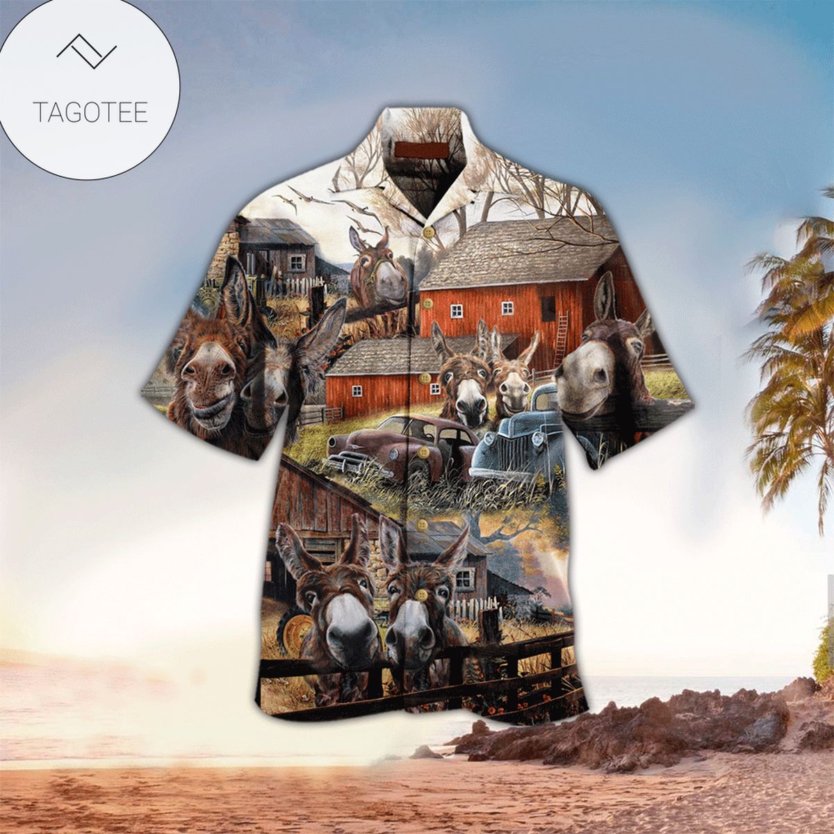 Farm Hawaiian Shirt Farm Clothing For Farm Lovers