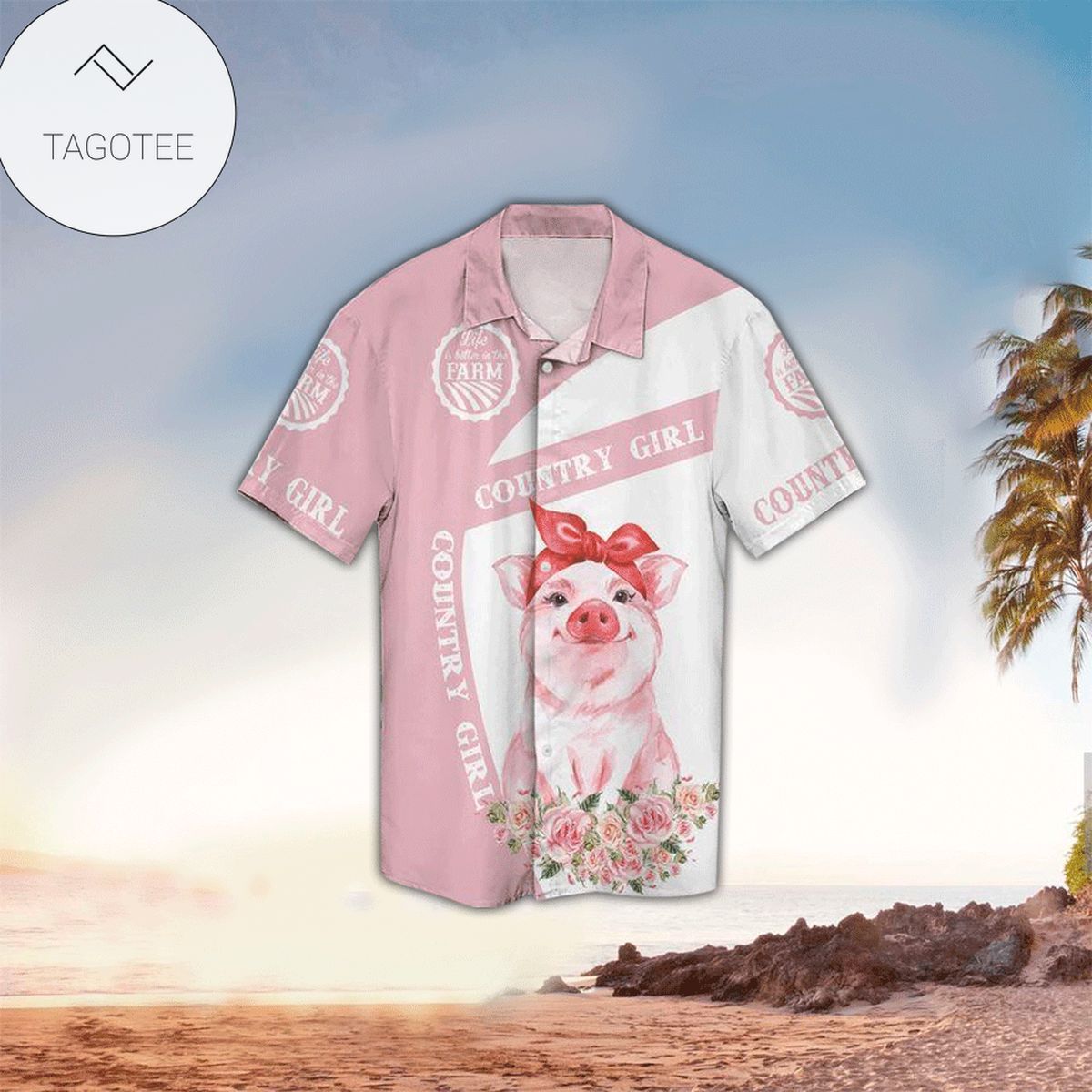 Farm Hawaiian Shirt Perfect Farm Clothing