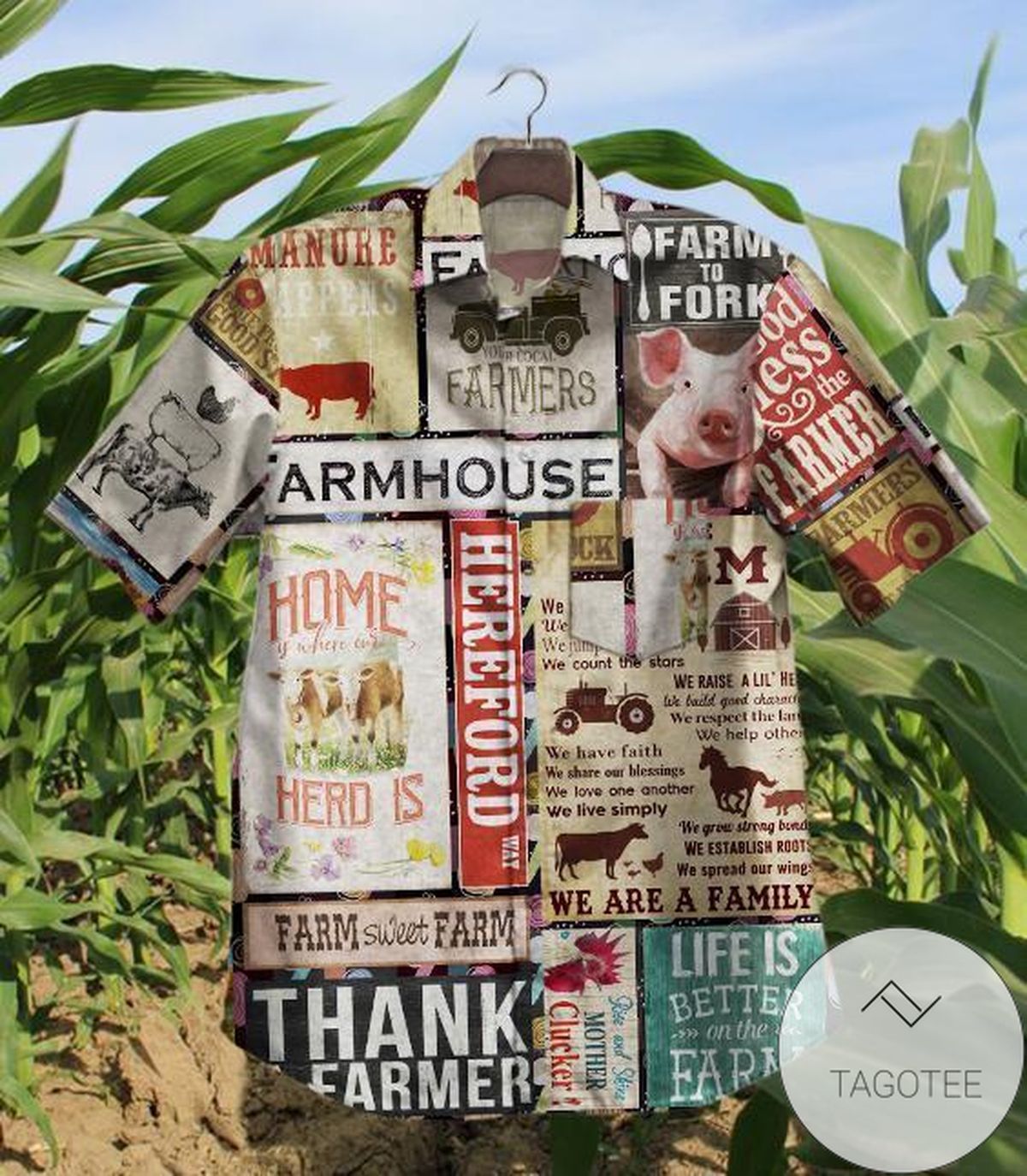 Farm Shirt Farm Hawaiian Shirt For Farm Lovers