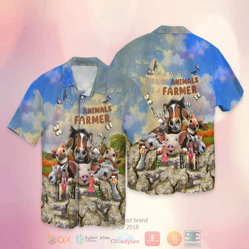 Farmer Art Hawaiian Shirt