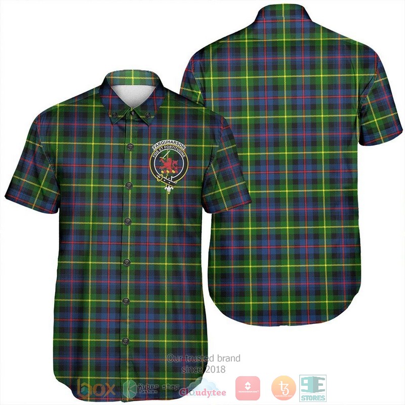 Farquharson Modern Tartan Hawaiian Shirt