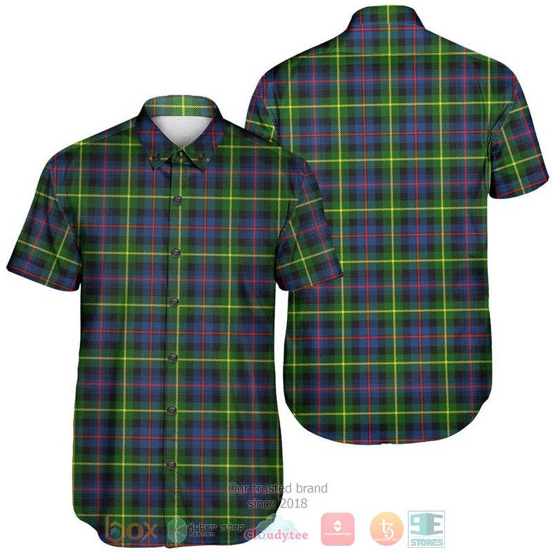 Farquharson Ancient Tartan Hawaiian Shirt