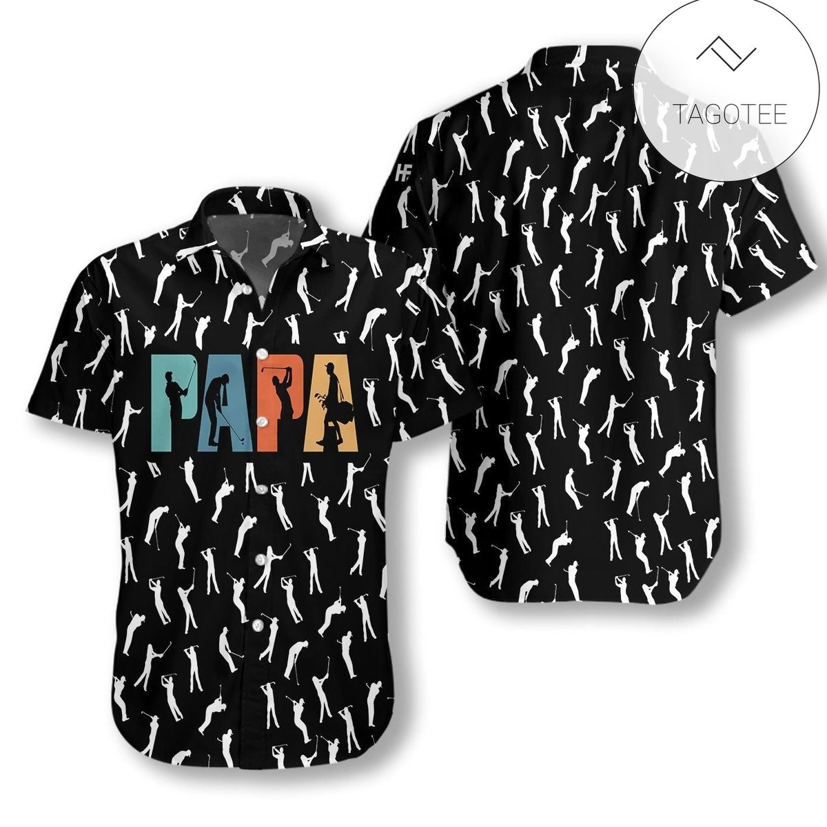 Father Golfing Hawaiian Shirt Best Papa By Par Hawaii Shirt Best Father’s Day Gift