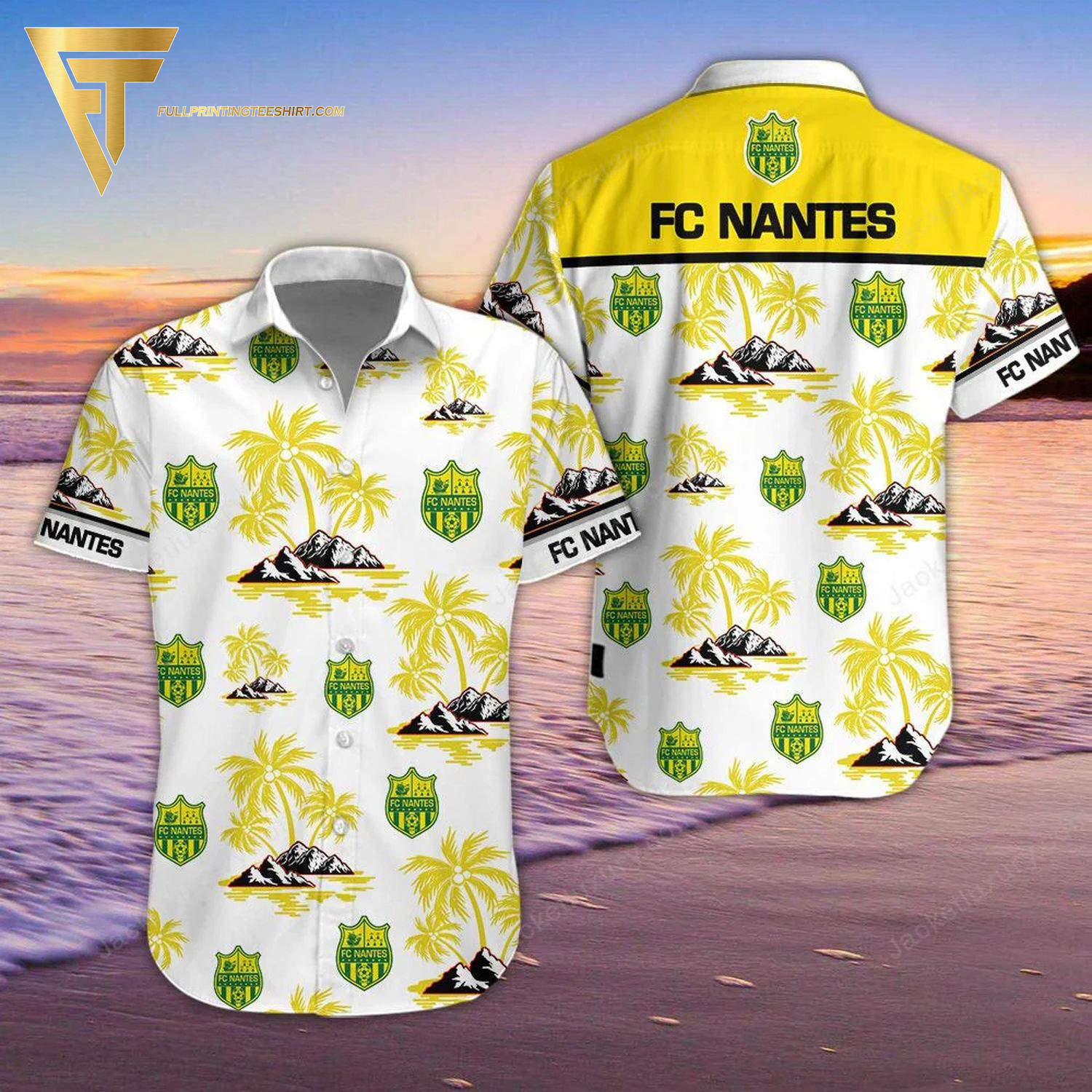 FC Clermont Foot Auvergne Sport Lover All Over Print Hawaiian Shirt