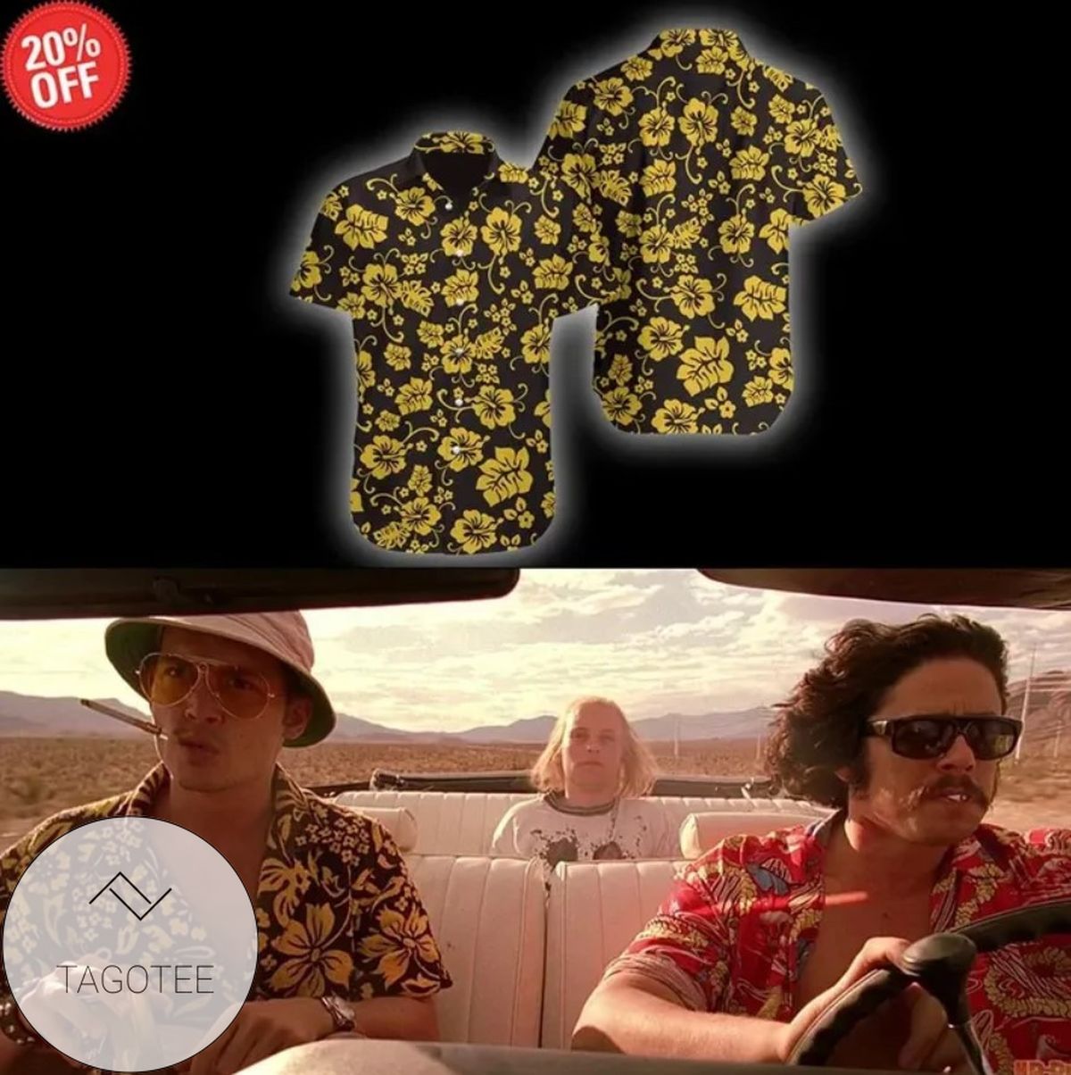 Fear And Loathing In Las Vegas Dr. Gonzo Summer Hawaiian Shirt