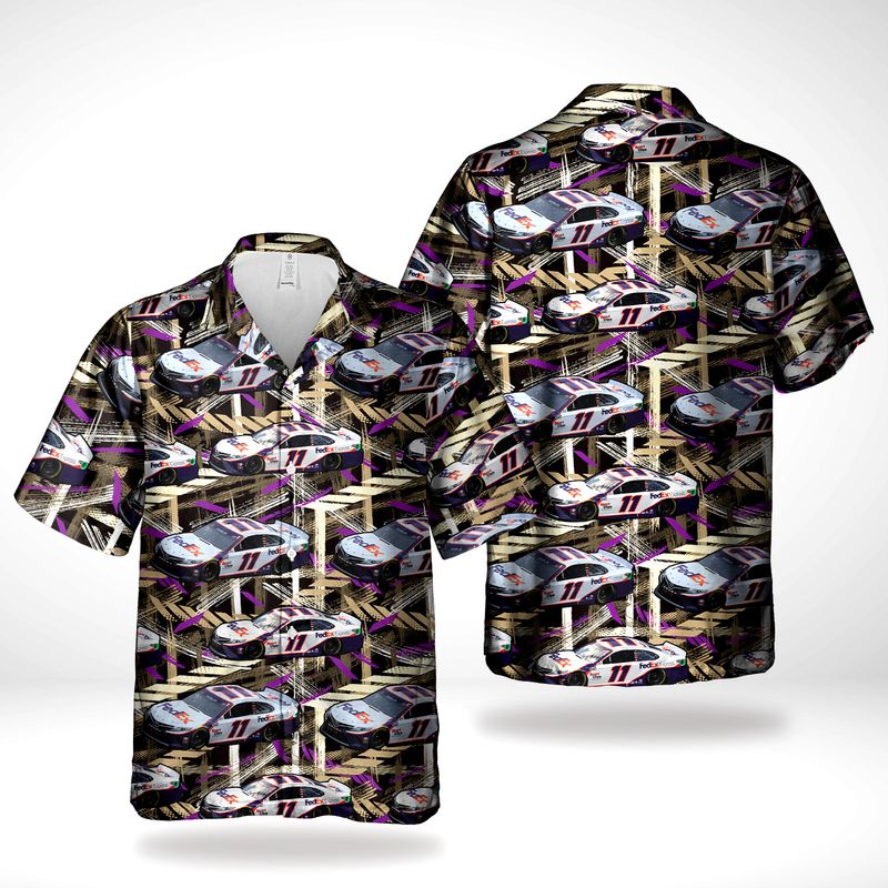 FedEx Express Boeing 767-3S2FER Hawaiian Shirt