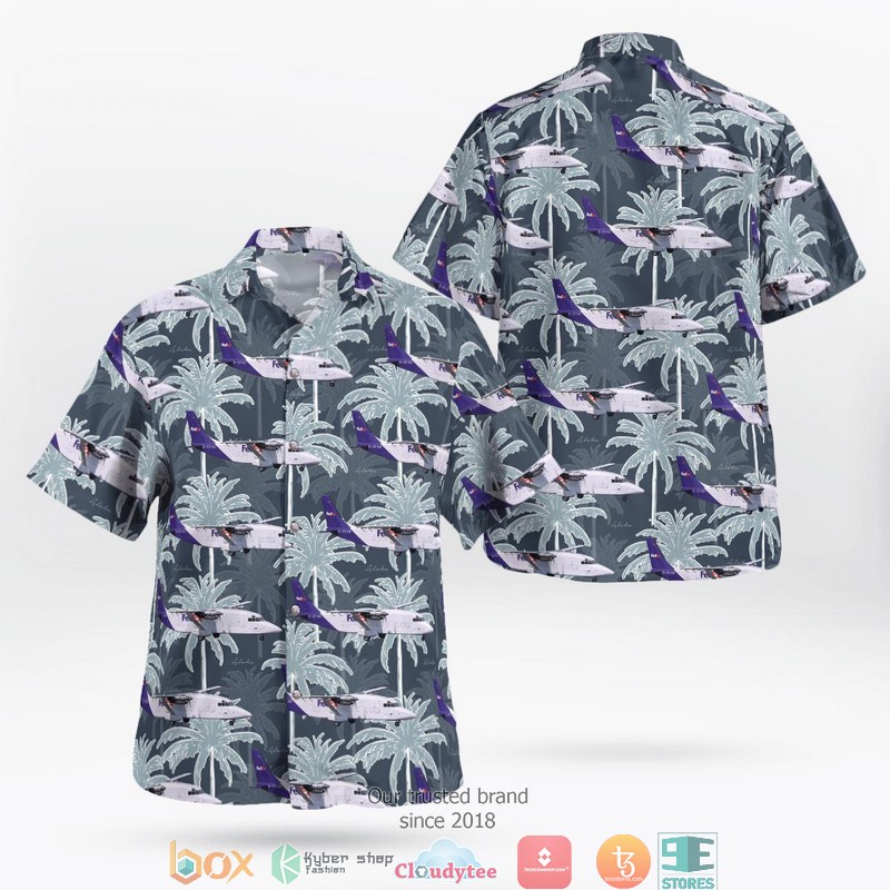 FedEx Express Delivery Van Hawaiian Shirt