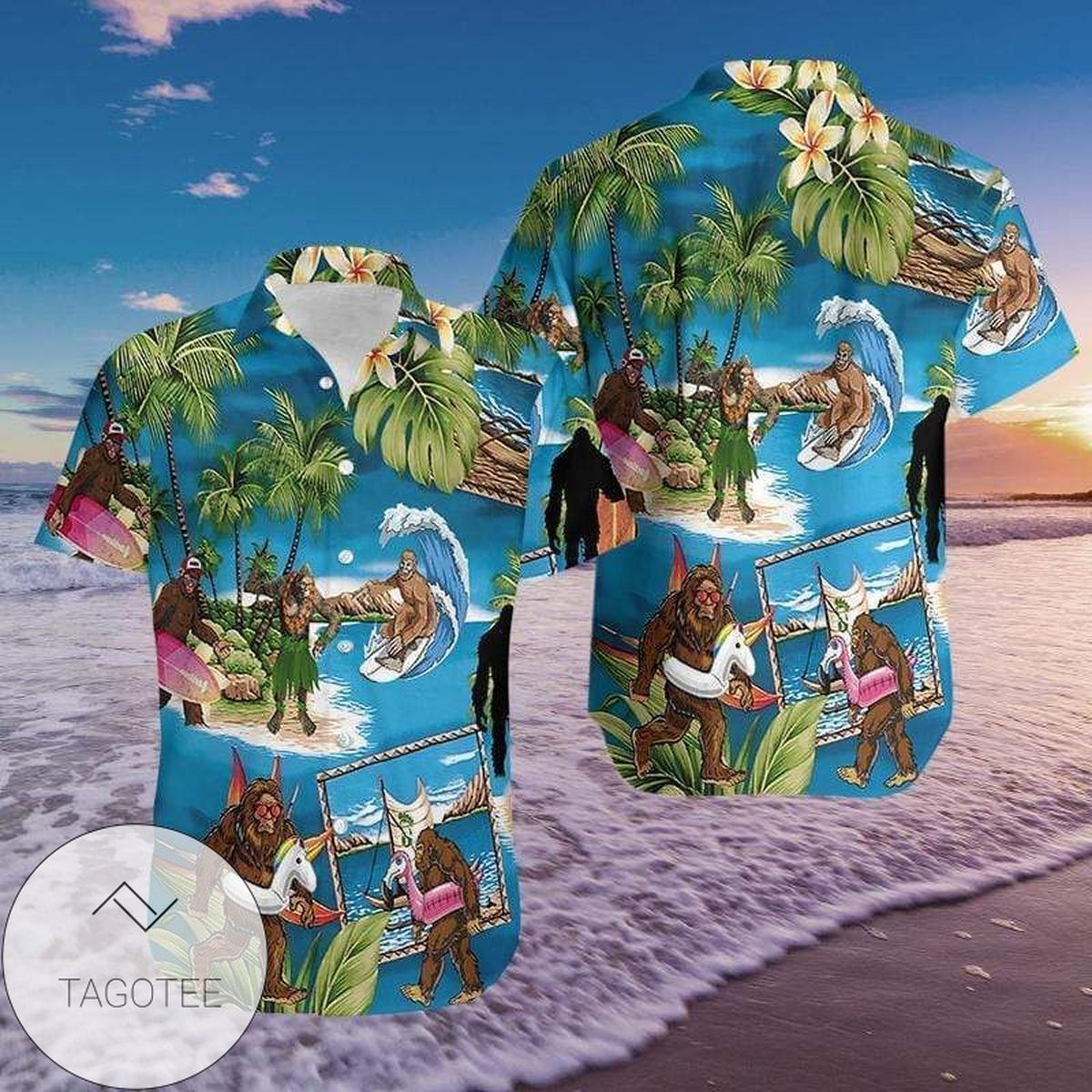 Find Amazing Bear Unisex Authentic Hawaiian Shirt 2022