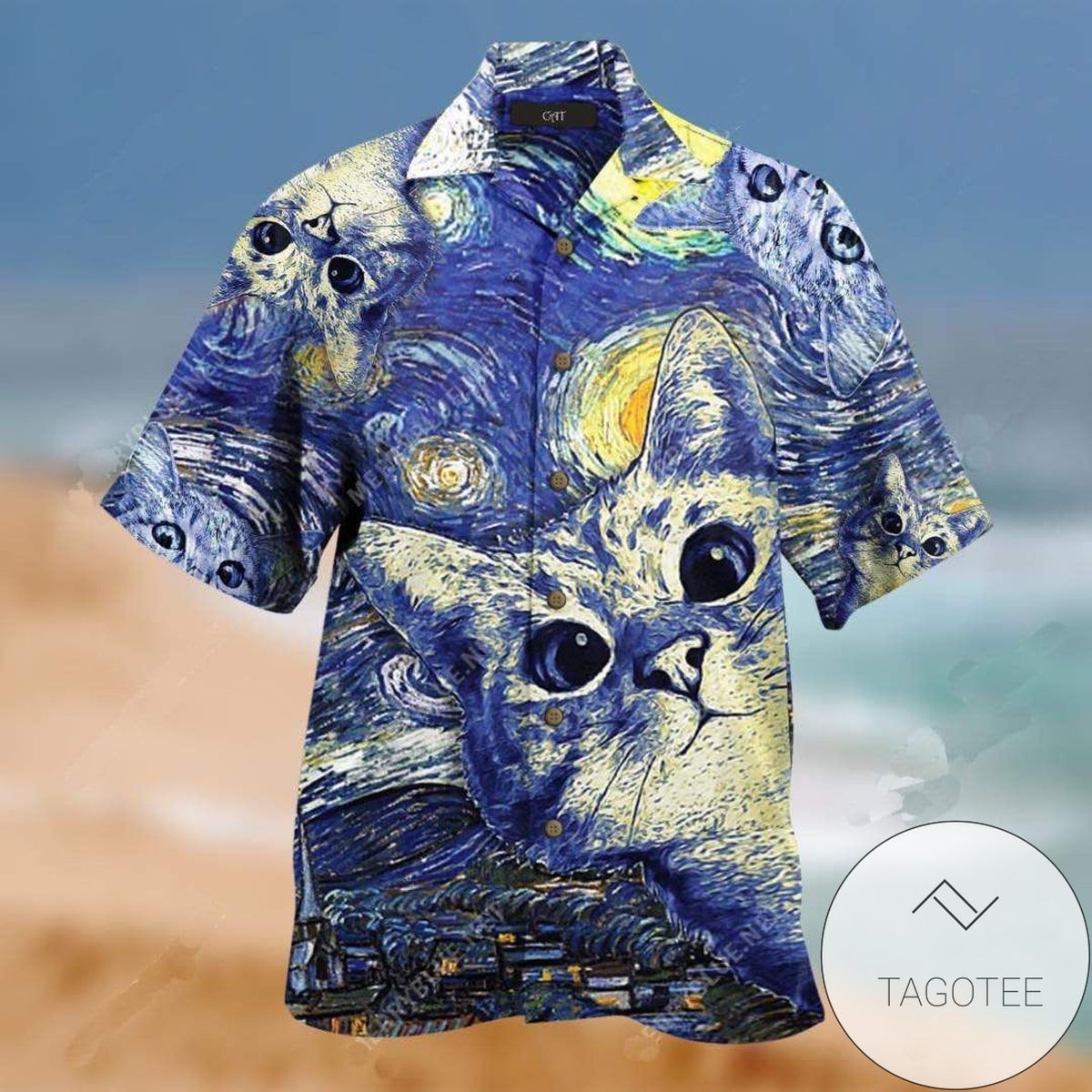 Find Cat Color Art 2022 Authentic Hawaiian Shirts